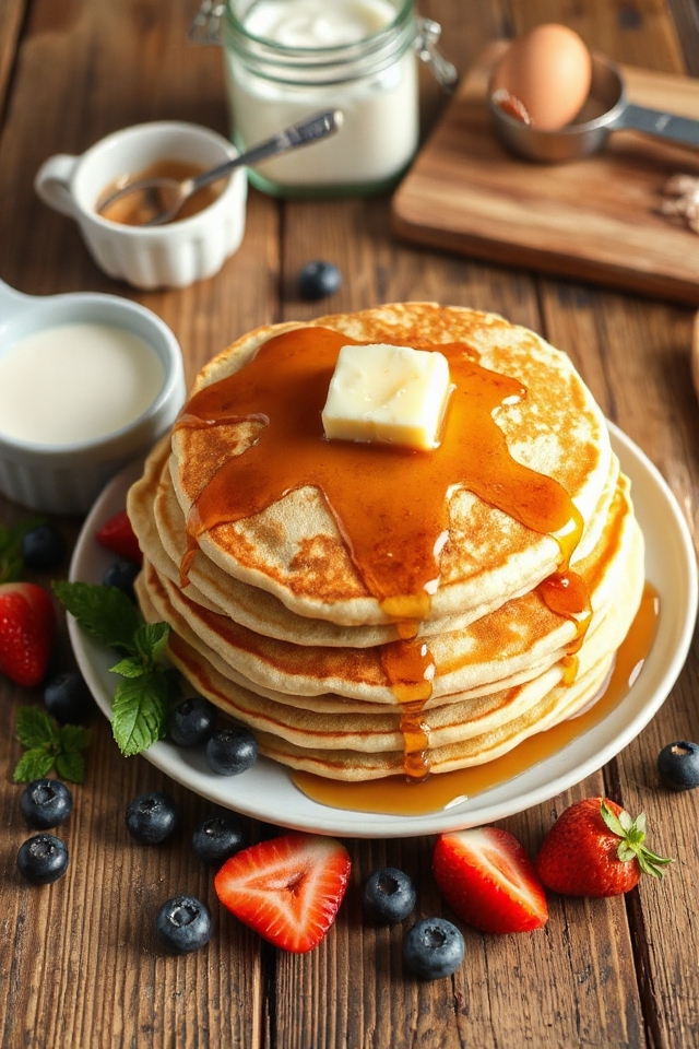 buttermilk sourdough pancakes recipe