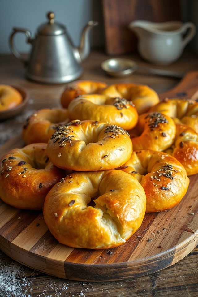 homemade sourdough bagels recipe