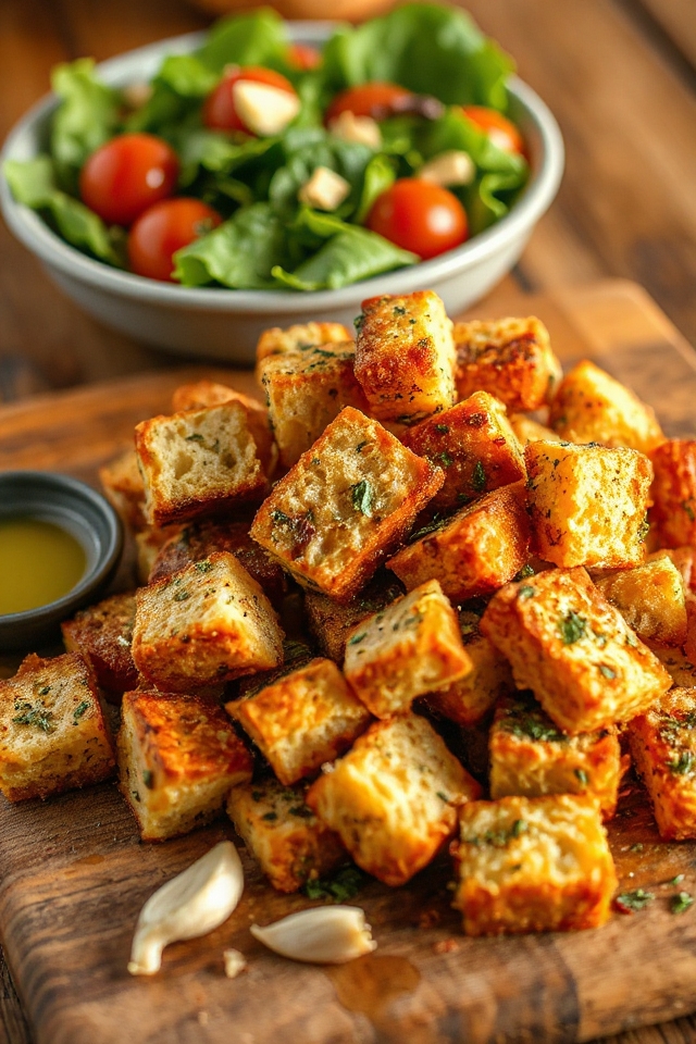 homemade sourdough croutons recipe