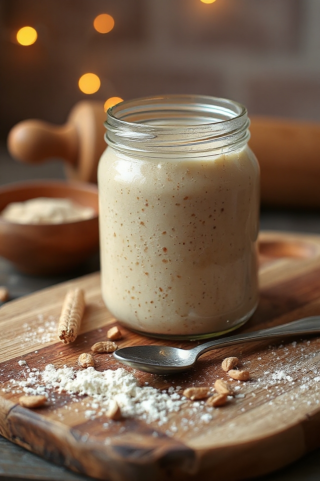 natural sourdough starter preparation