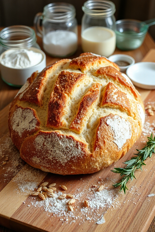 no knead sourdough bread recipe