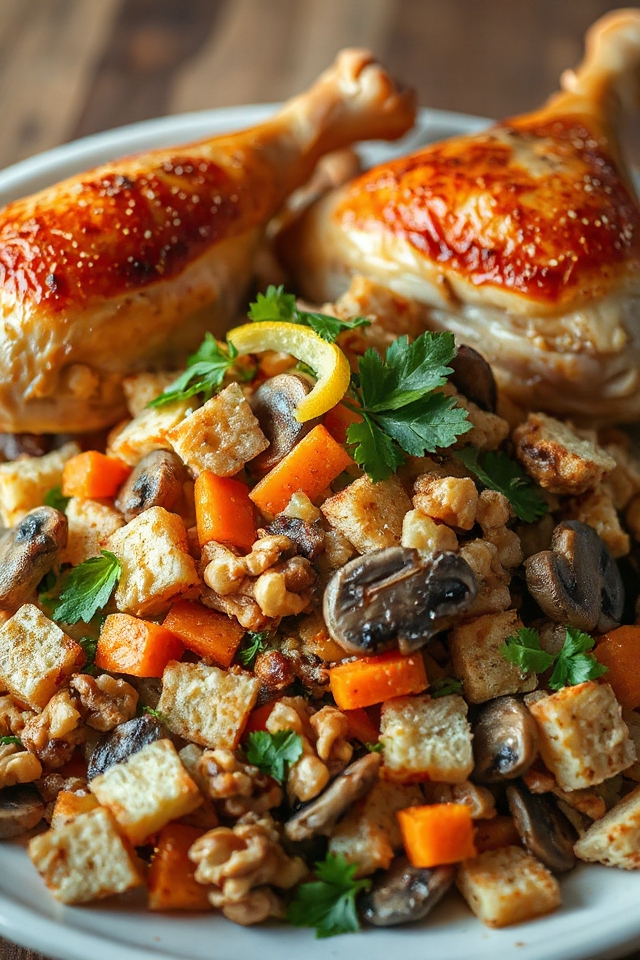 slow cooker chicken stuffing