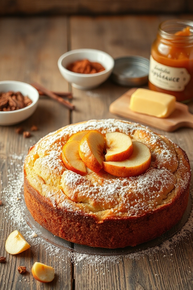 sourdough applesauce cake recipe