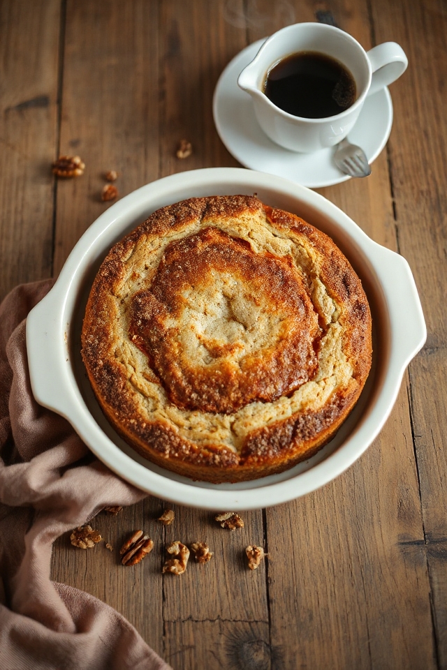 sourdough based coffee cake recipe