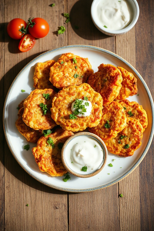 sourdough based corn fritters recipe