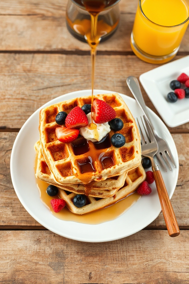 sourdough belgian waffle recipe