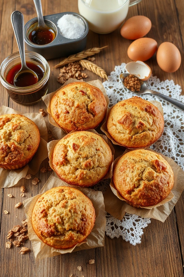 sourdough bran muffins recipe