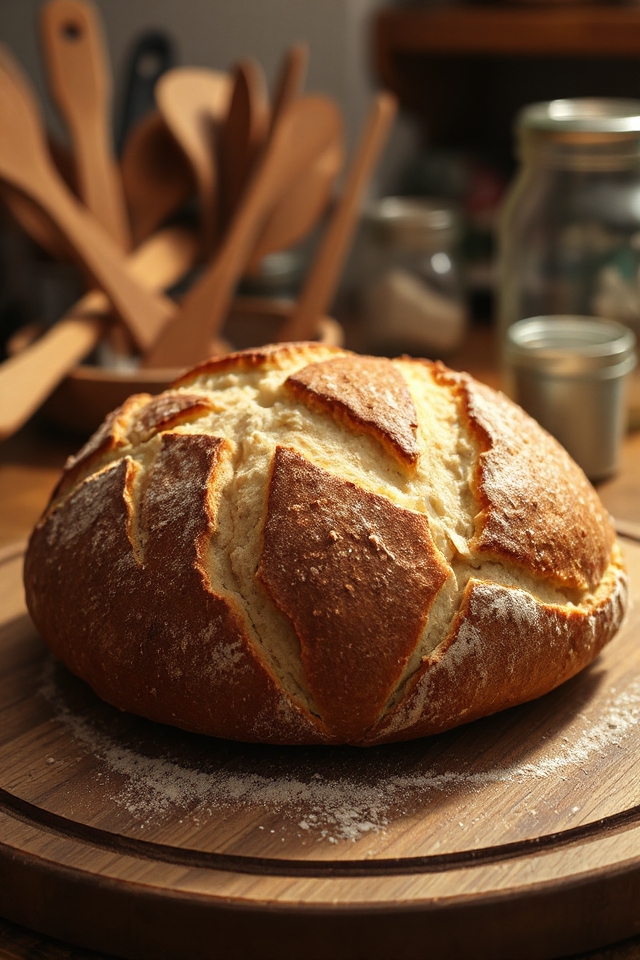 sourdough bread baking process