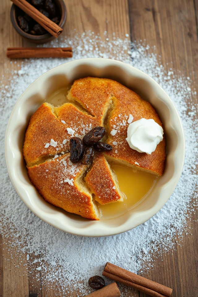 sourdough bread pudding recipe