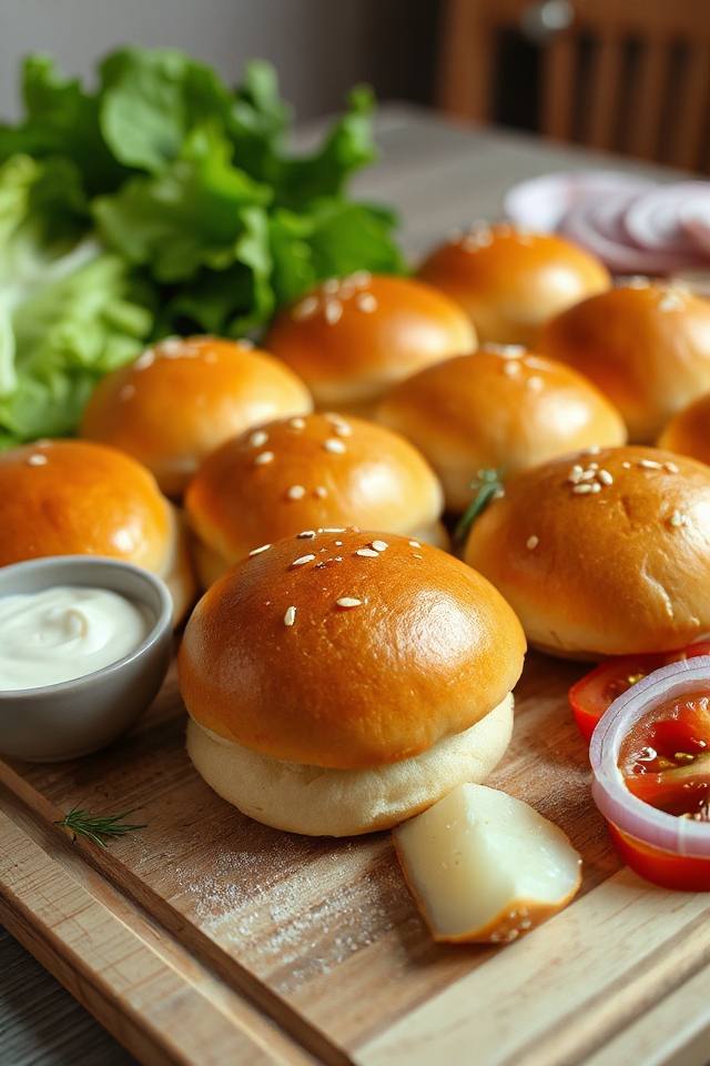 sourdough burger buns recipe