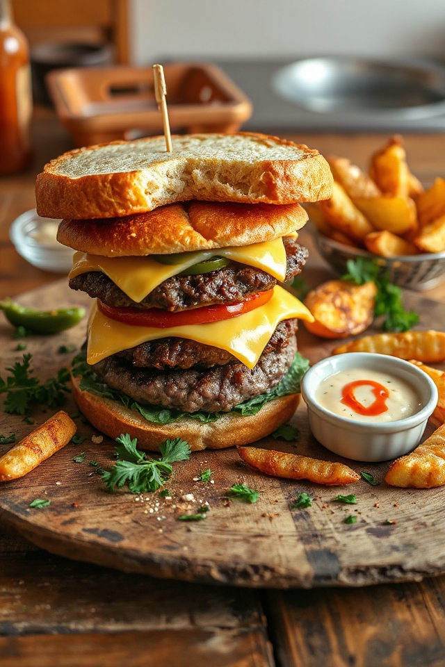 sourdough cajun hamburger recipe