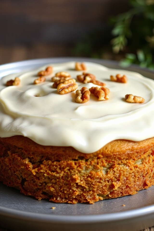 sourdough carrot cake recipe