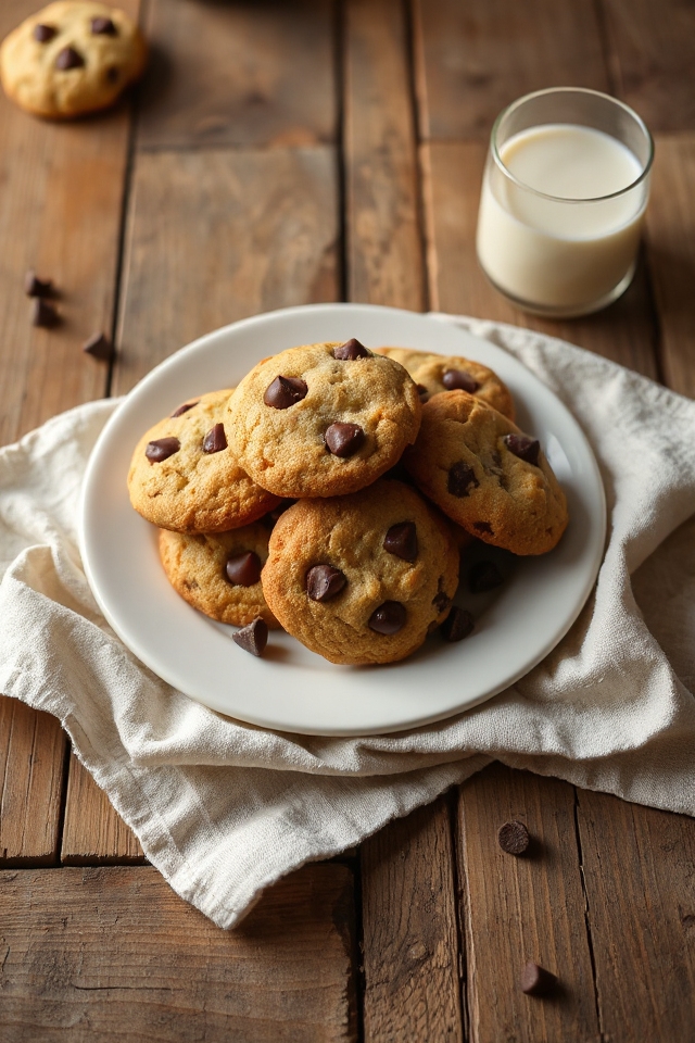 sourdough chocolate chip cookies