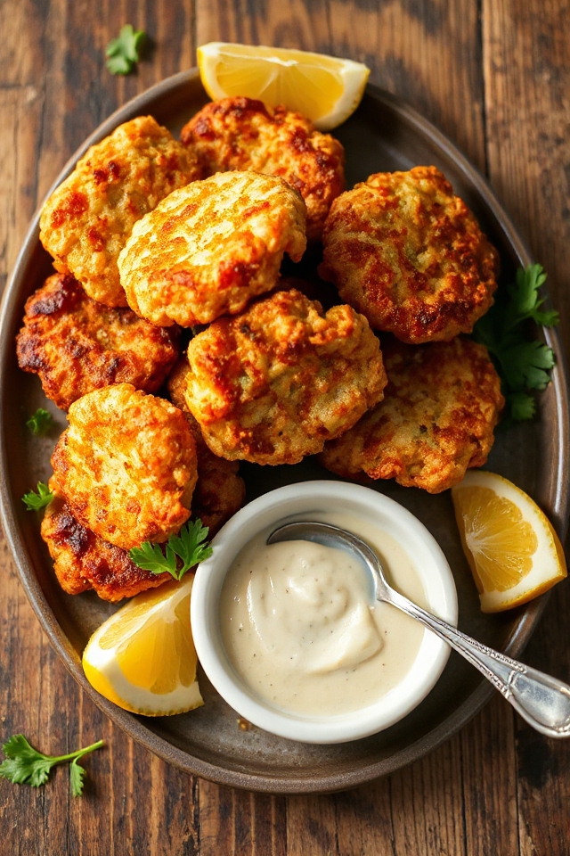 sourdough clam fritters recipe