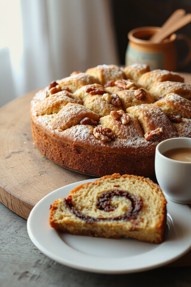 sourdough coffee cake recipe