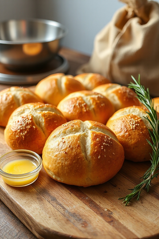 sourdough dinner rolls recipe