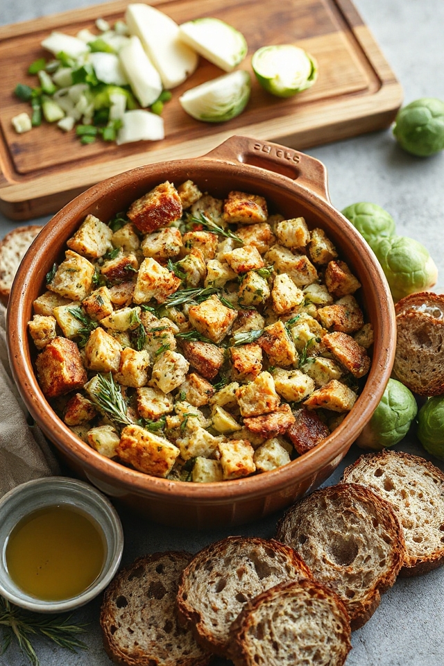 sourdough herb stuffing recipe