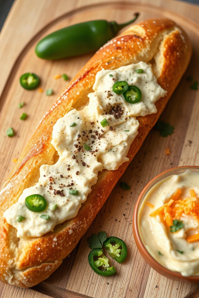 sourdough jalapeno cheese spread