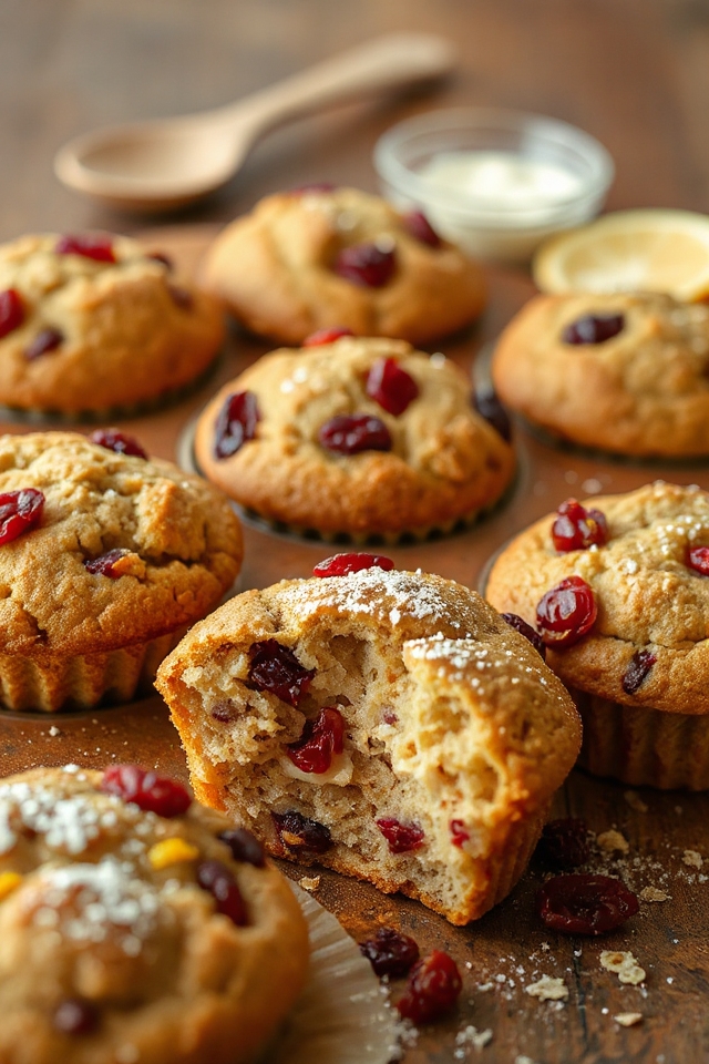 sourdough oatmeal muffins recipe