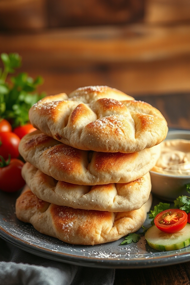 sourdough pita bread recipe