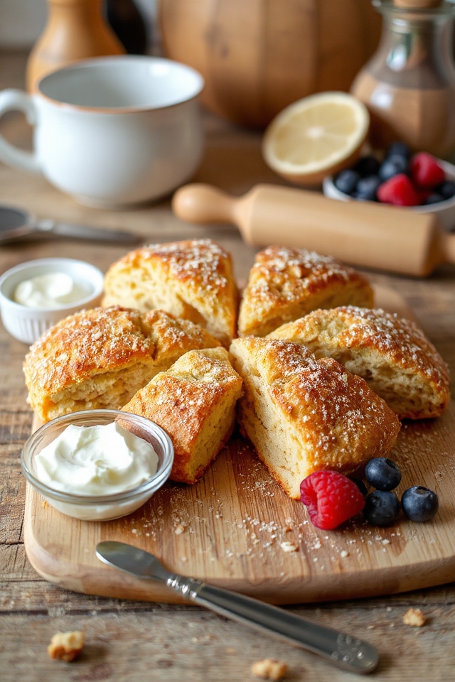 sourdough scones baking instructions