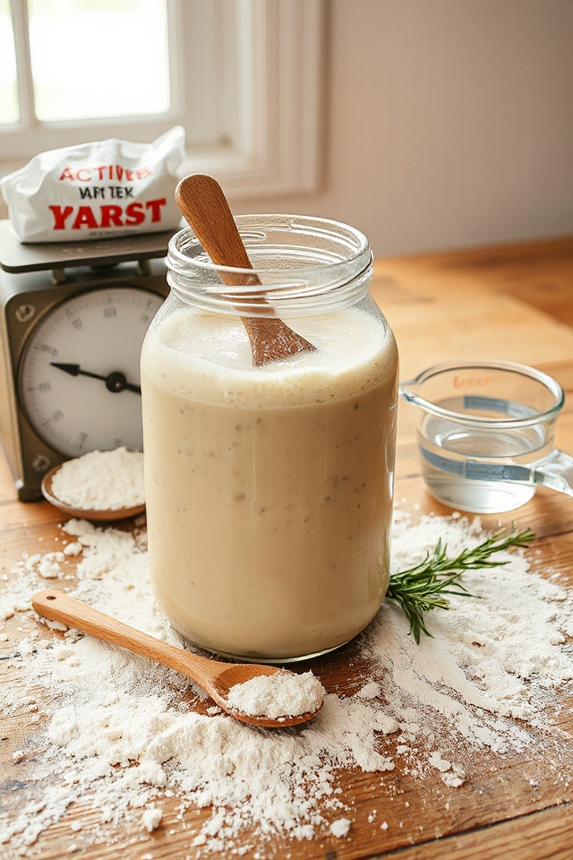 sourdough starter preparation guide