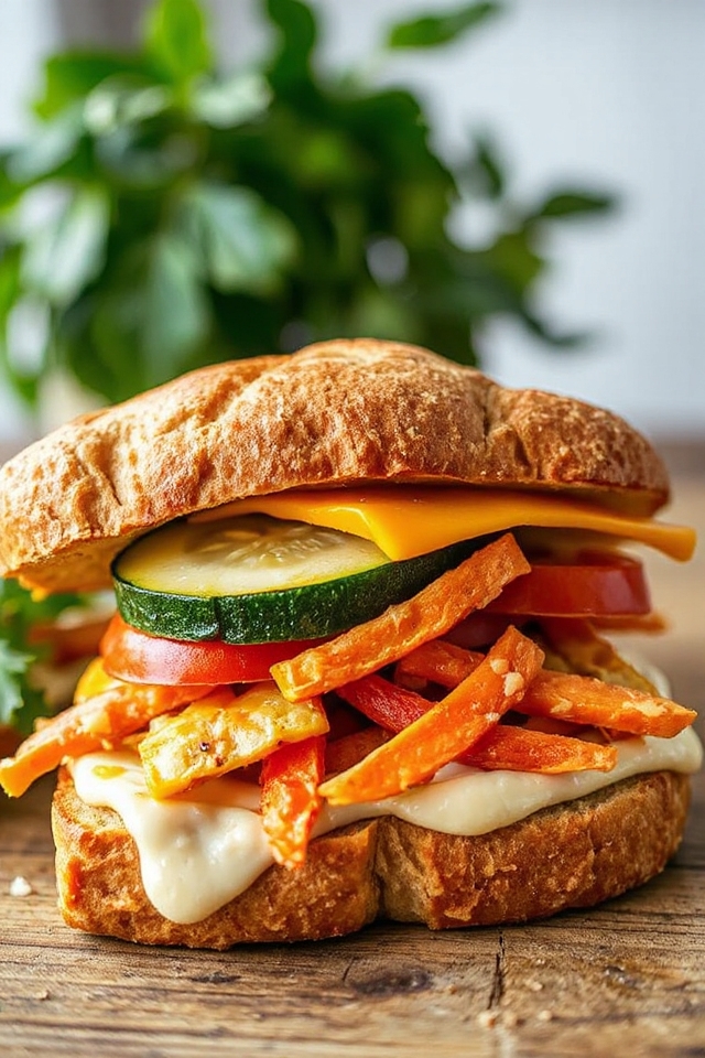 sourdough veggie sandwich recipe