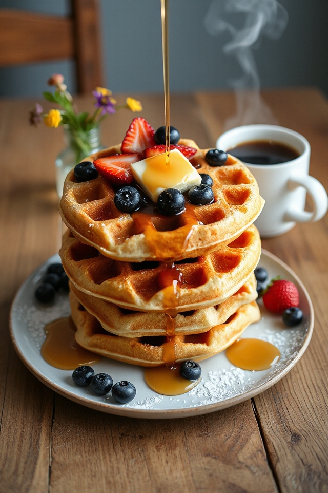 sourdough waffles preparation guide