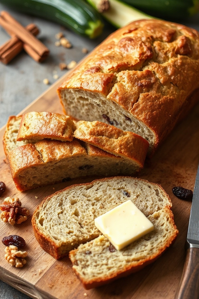 sourdough zucchini bread recipe