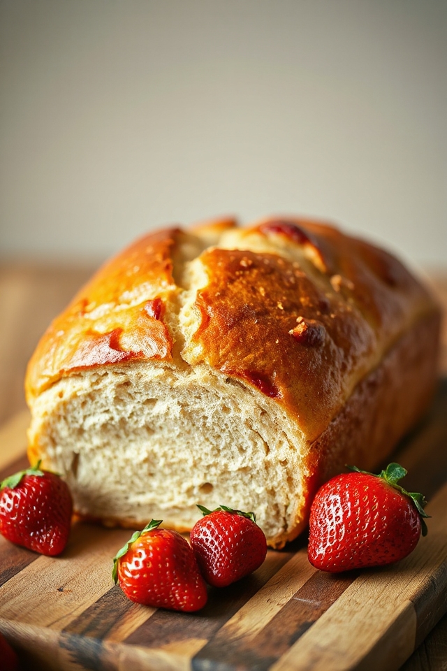 strawberry sourdough bread recipe